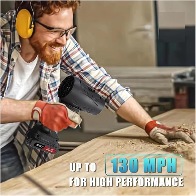 Violent Fan 35000Pa Turbo Air Blower  Cordless Car, Home & Garden Dryer.